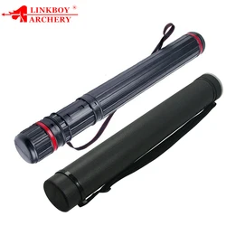 1pcs Linkboy Archery Arrow Quiver Adjustable Telescopic Tube 63-103 Cm for Compound Bow Arrow Hunting Target Shooting