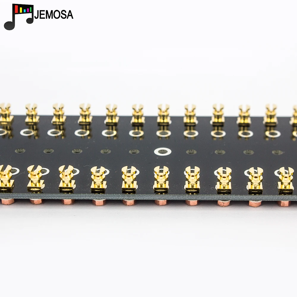 1PC Audio Turret Board Strip Tag Board Terminal Lug Board Solder Gold Plated Copper Screw Type Audio Vintage Tube Amplifier