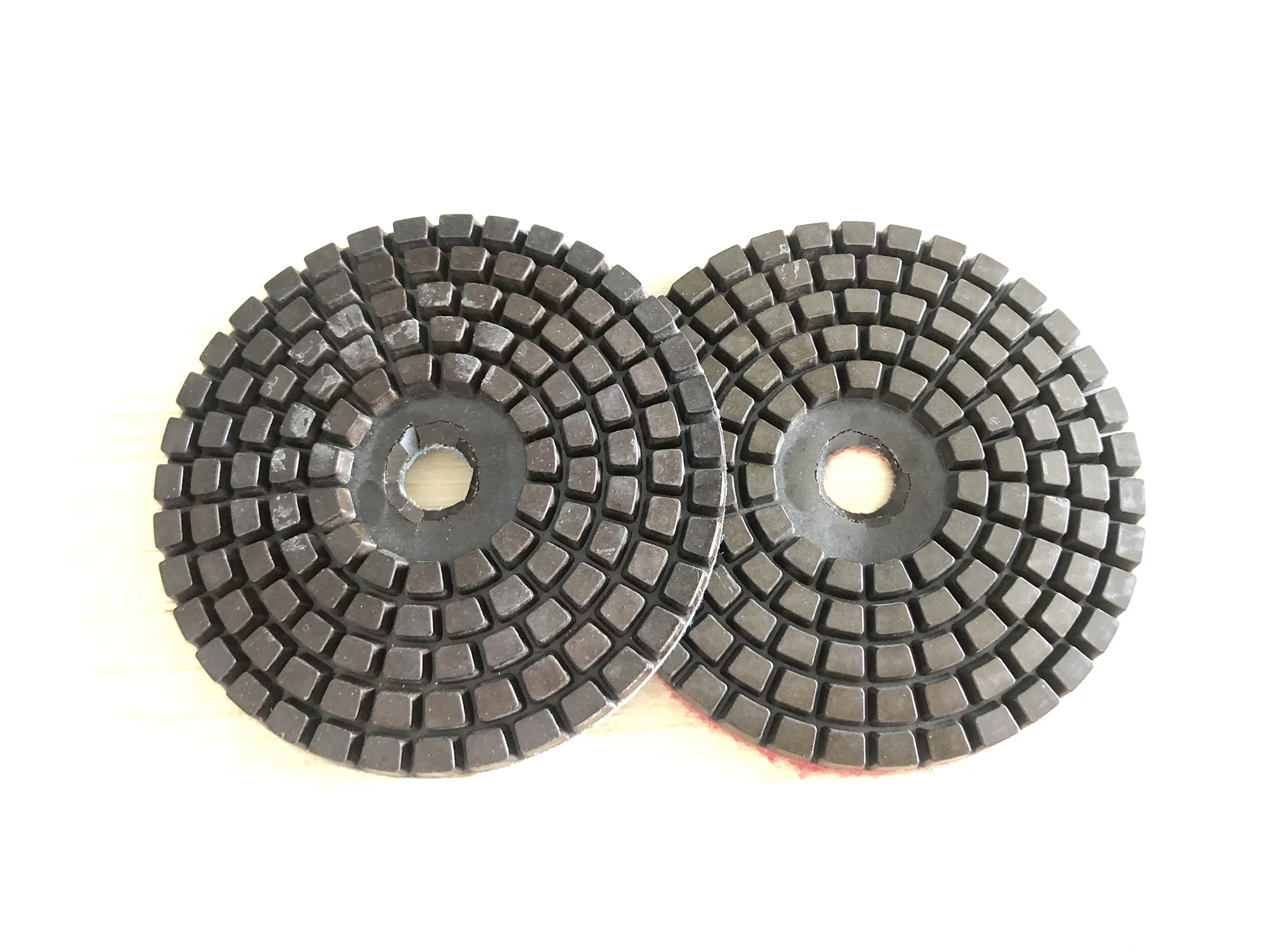 7PCS/Set 5 Inch 125MM Abrasive Diamond Wet Polishing Pad Flexible Disc For Grinding Cleaning Granite Marble Stone Concrete Floor