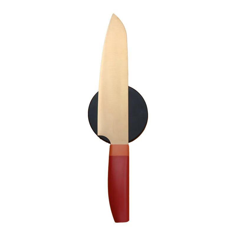 1-4 pcs Powerful Magnetic Knife Holder ABS Kitchen Gadgets Knives Block Wall-Mounted Magnet Knives Rack Black Utensils Tools