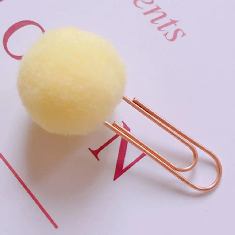 인기 상품!!! 헤어볼 종이 클립 바인더 클램프 메모 홀더 북마크 사무실 문구, 10 개