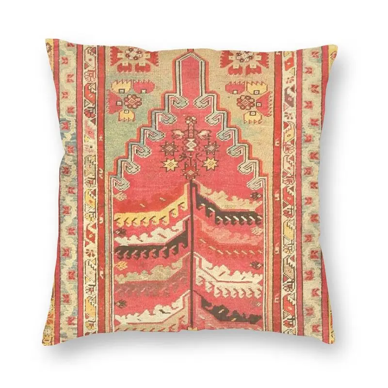 Vibrant Vintage Kilim Rug Carpet Pattern Pillow Case Home Decor 3D Print Printing Bohemian Ethnic Art Cushion Cover For Sofa