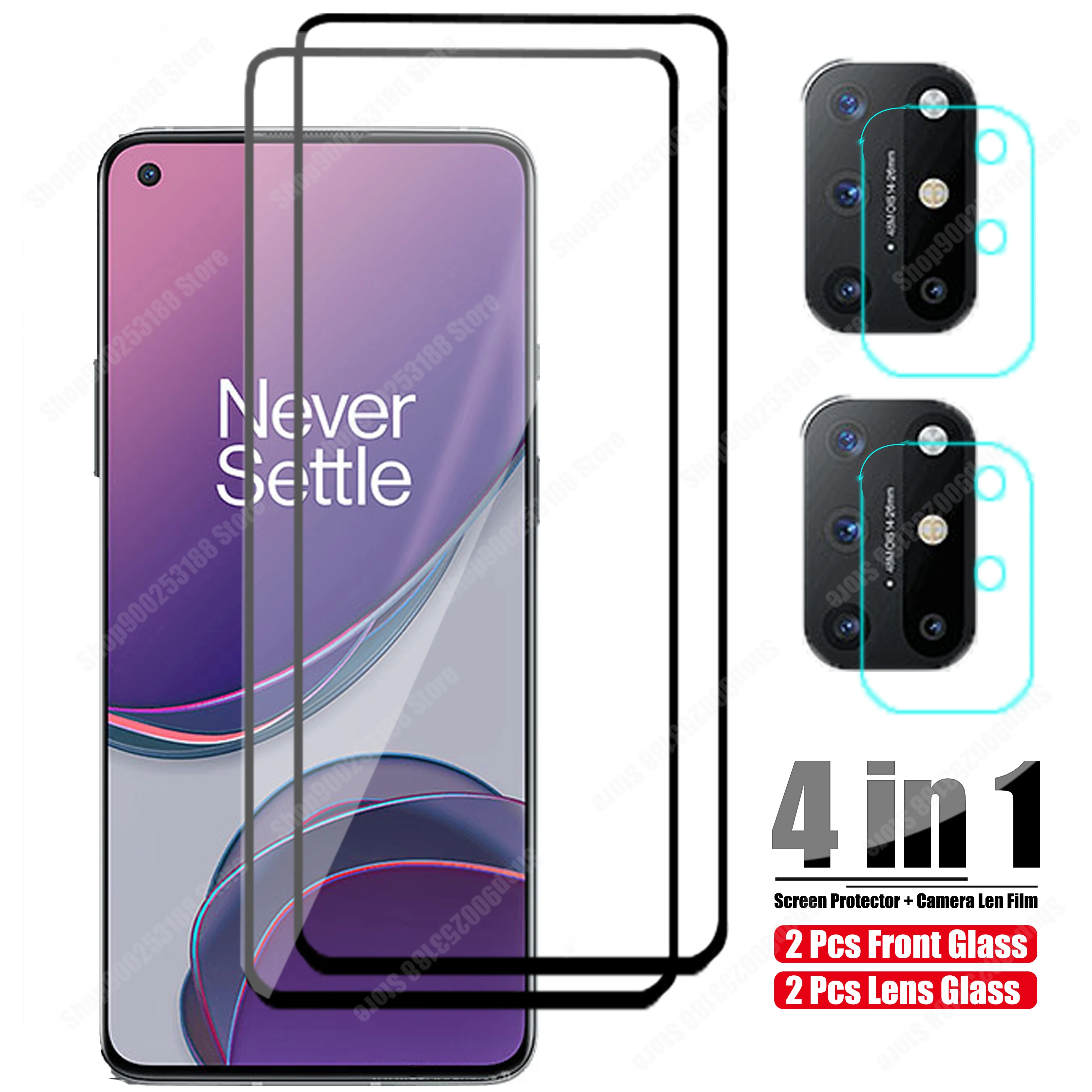 

Camera Tempered Glass For Oneplus 8T Protective Glass On For Oneplus 8T Screen Protector OnePlus8T Nord CE 5G N10 N100 N200 Film