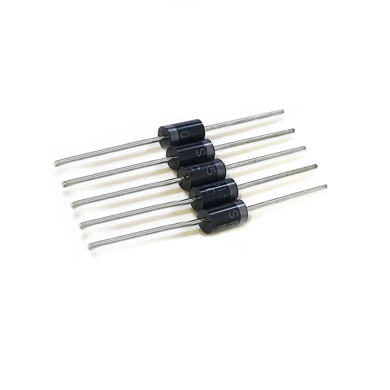 10Pcs/Lot SB515 SR5150 SB5150 MBR5150 SR515 5A150V DO-27 DO27 Schottky Diode New Original Good Quality Chipset