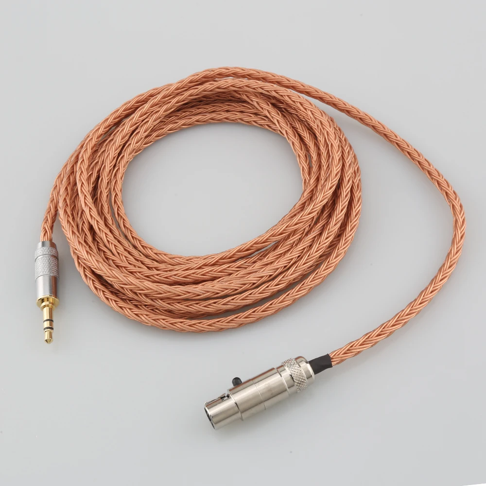 2.5mm 4.4mm XLR 16 Core 99% 7N OCC Earphone Cable For AKG Q701 K702 K271 K272 K240 K141 K712 K181 K267 K712 Headphone