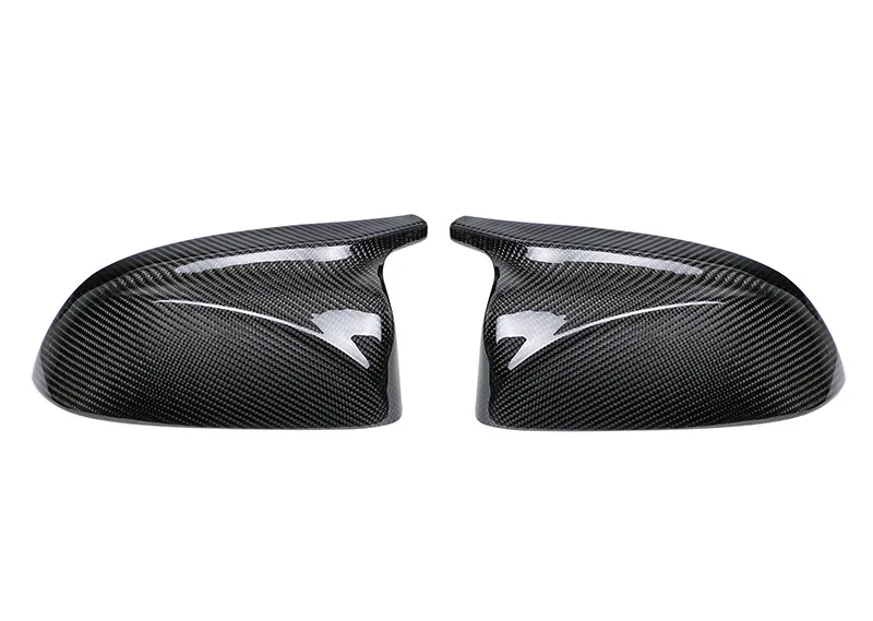 M look Carbon Fiber Mirror Cover for BMW X3 G01 X4 G02 X5 G05 Side Door Rearview Cover Caps 2018 2019 2020+