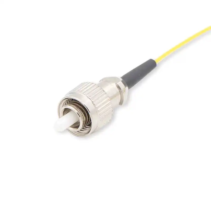 50pcs 100pcs/Lot Single mode 0.9mm FC UPC  fiber optic Pigtail 9/125 Optical fiber pigtail Connector