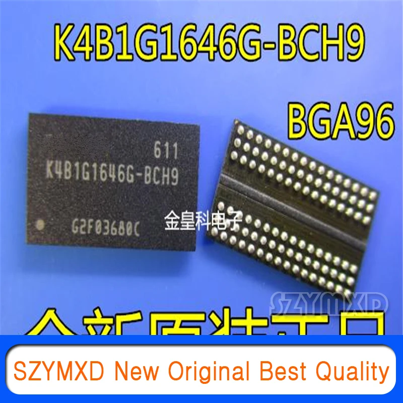 5Pcs/Lot New Original K4B1G1646G-BCH9 DRAM FBGA96 memory In Stock