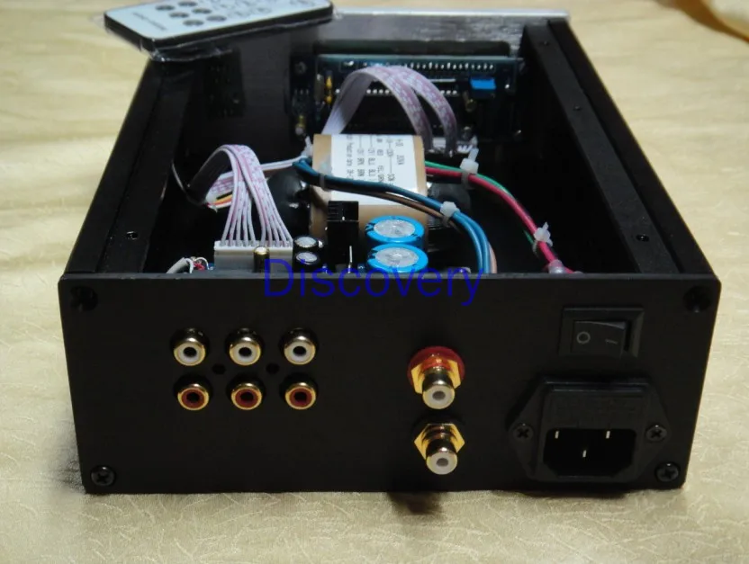 GA2310 Pre-stage Stereo Three-choice One-channel Output with Remote Control Manual Memory Function