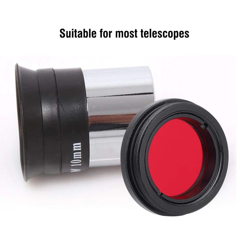 Telescope Sun Moon Planet Filtet Eyepieces Filters for Enhancing Definition Resolution 0.965 Inch