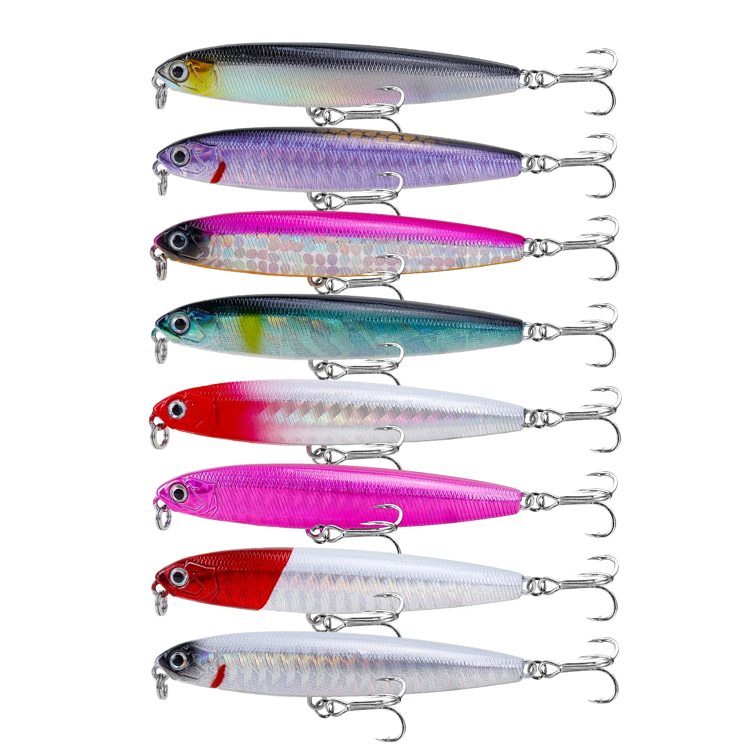 Wobbler Sumergible Pencil Bait 8cm 13-18g para lubina - imagen 4