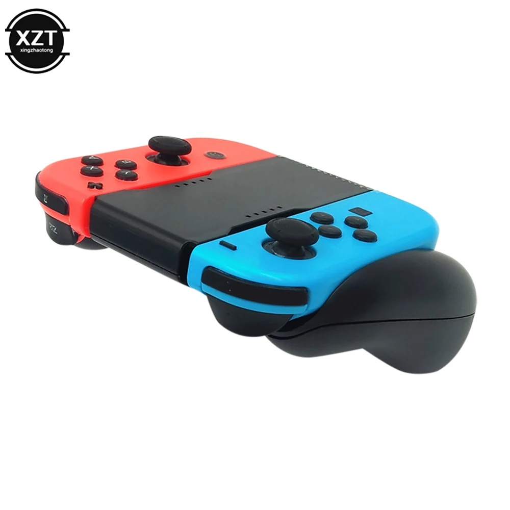 1 buah Handel Grip Gaming Controller pegangan nyaman Bracket Support Holder untuk Nintend Switch Joy-Con pegangan plastik Bracket