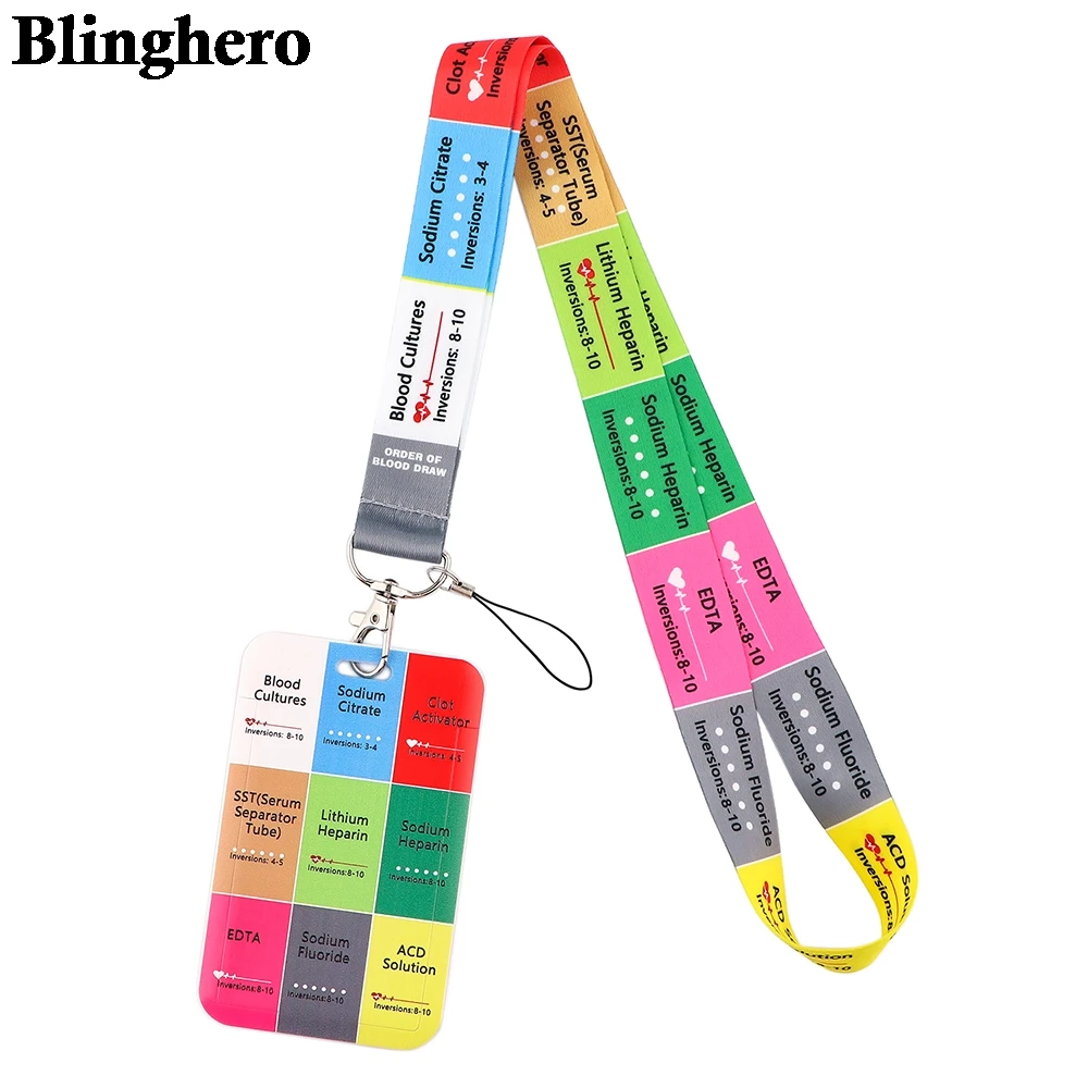 

CB825 Doctors Nurses Neck Strap Lanyard for Key ID Card Mobile Phone Straps USB Badge Holder Hang Rope Lariat Lanyards