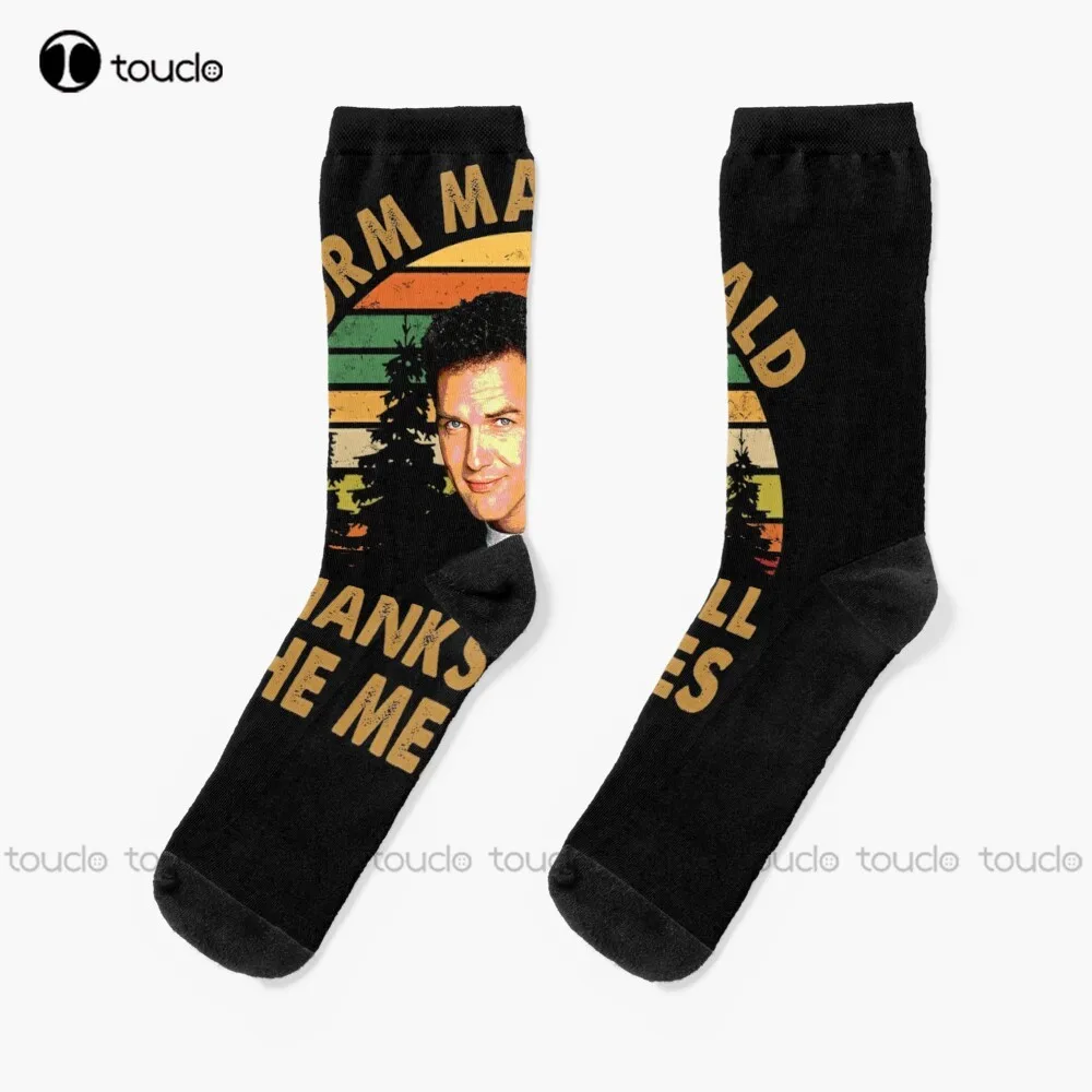 

Norm Macdonald Thanks For All The Memories Socks Football Socks Youth Boys Personalized Custom Unisex Adult Teen Youth Socks