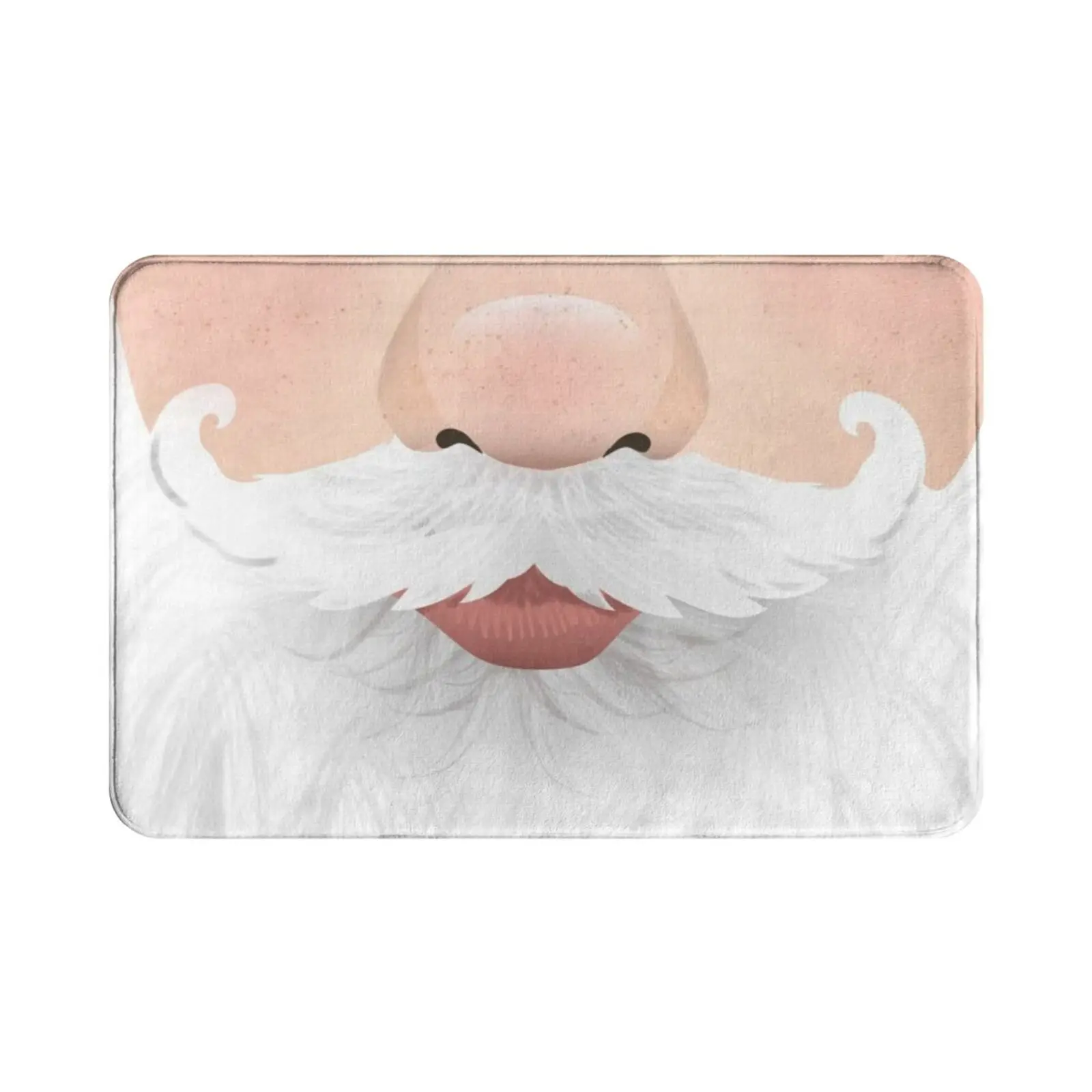 Santa Claus Beard Carpet Mat Rug Cushion Soft Non-Slip A Funny Addition To Your Christmas Costume Also Check The For