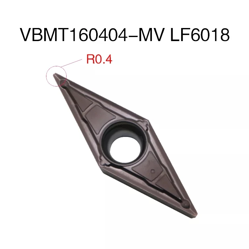 10шт DESKAR VBMT 160404   VBMT 160408   MV LF6018 LF6118 Твердосплавная вставка VBMT Лезвие Токарный станок с ЧПУ Токарный инструмент для нержавеющей стали