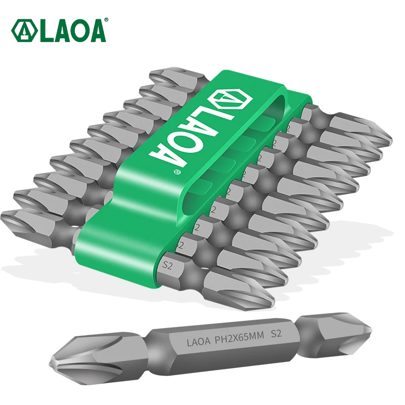 LAOA 10pcs Electric Screwdriver Bits1/4