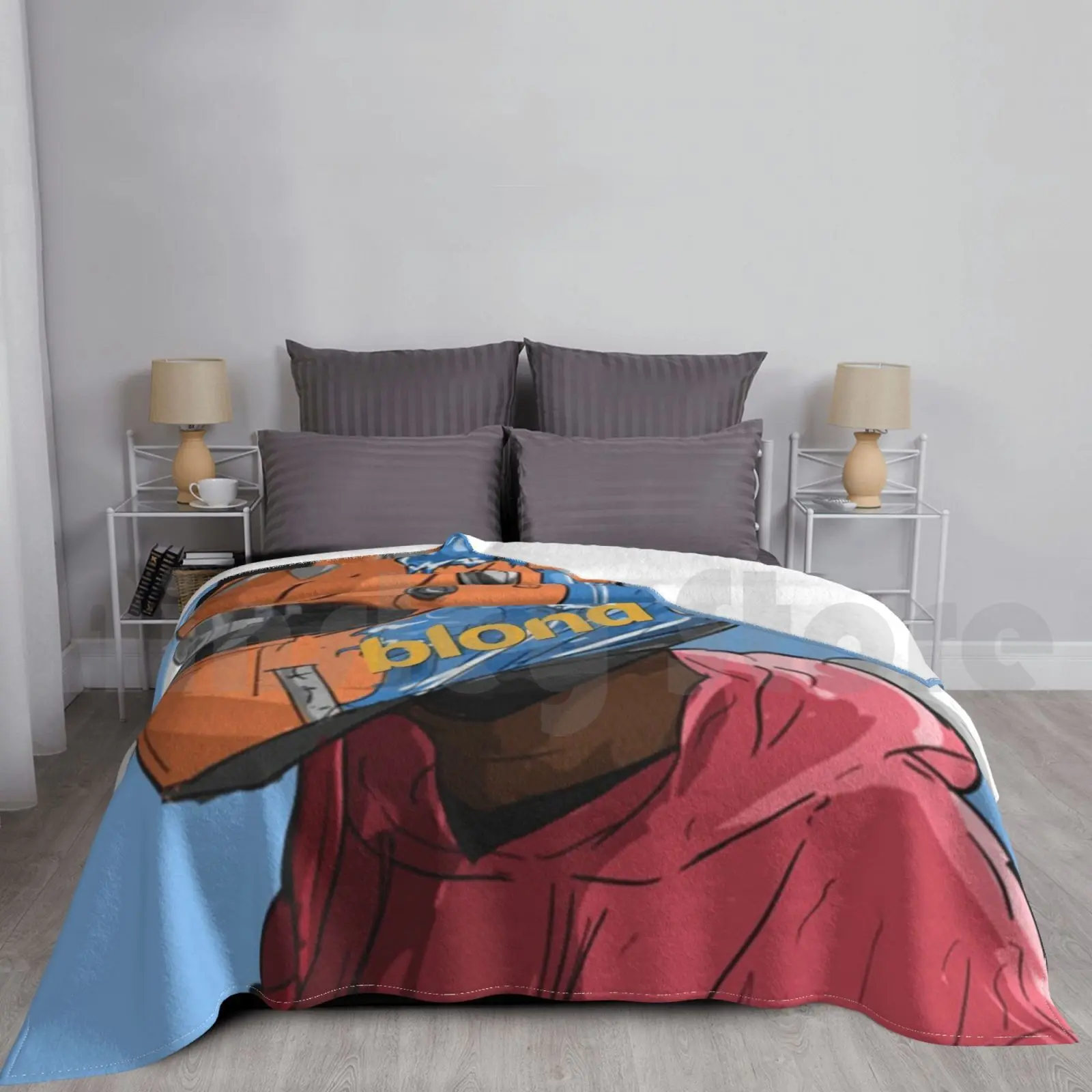 Untitled Blanket For Sofa Bed Travel Blond Music Channel Orange Ocean Rap Blonded Blonde Girls Fashion Nostalgia