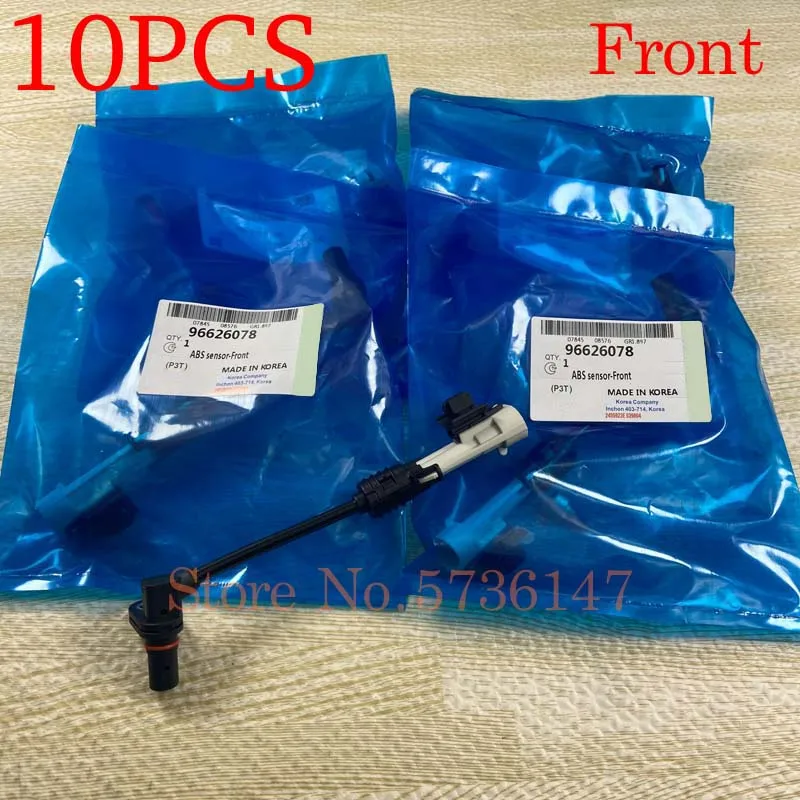 

10PCS Front Rear Set ABS Wheel Speed Sensor For Chevrolet Captiva Equinox Pontiac Saturn OEM# 96626078 96626080