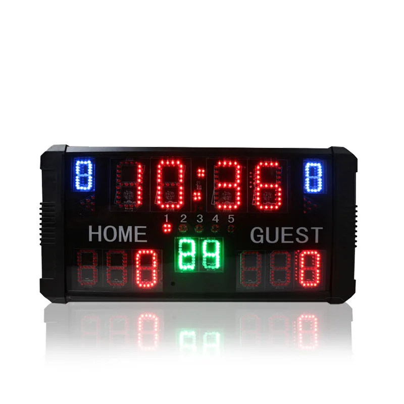 High brightniess basketball scoreboard prrtable digital led  electronic scoreboard for sports