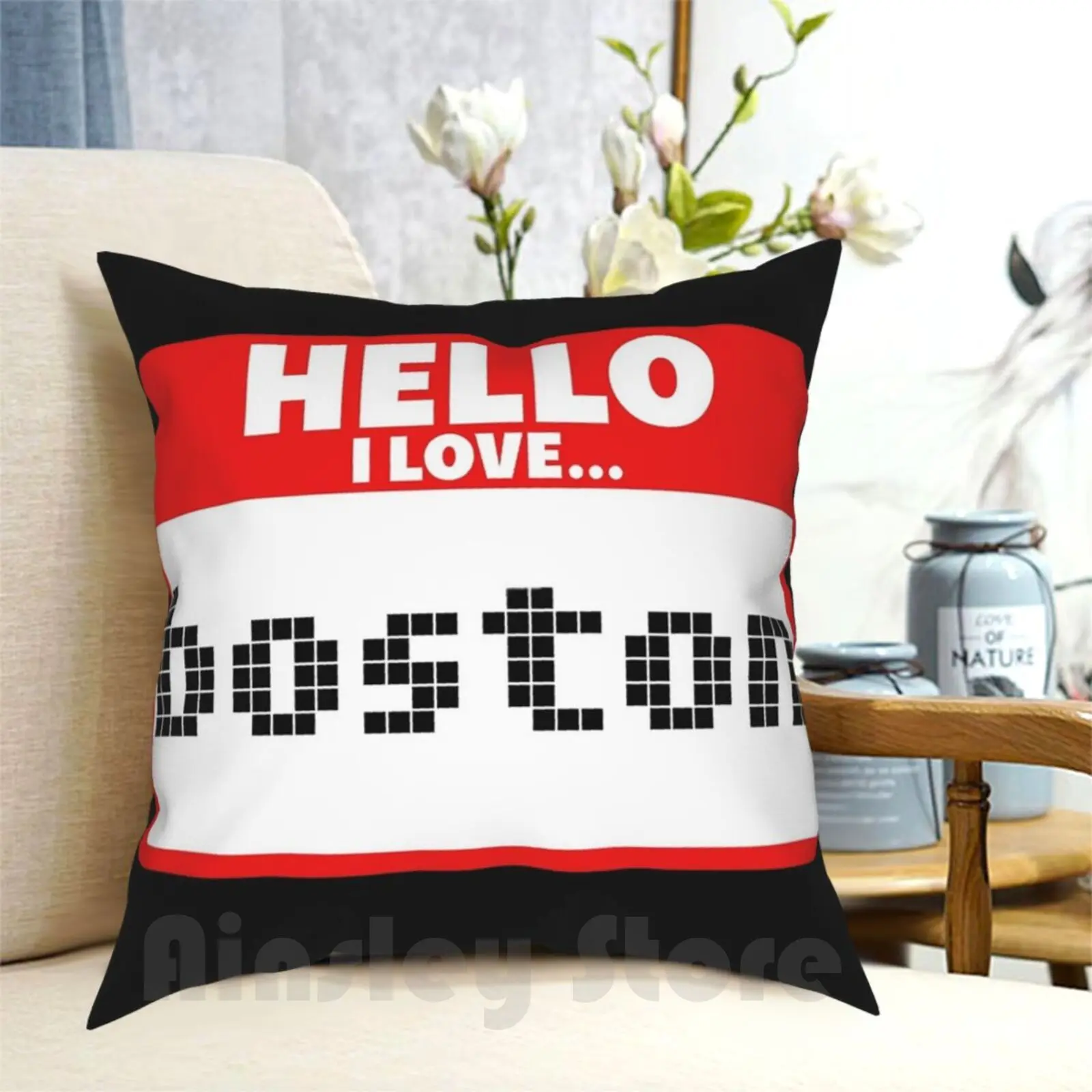 Boston Pillow Case Printed Home Soft DIY Pillow cover Boston Massachusetts Sports Marathon March On Boston Football