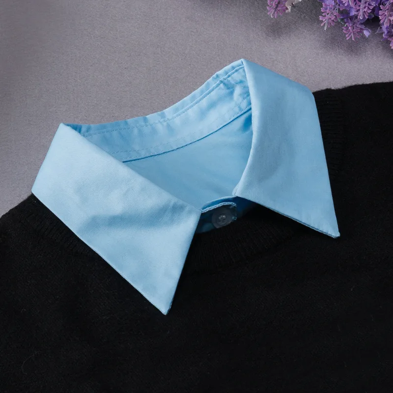 Korean version of fake collar Women\'s all-match shirt collar Casual shirt collar Fake collar multifunctional decorative collar