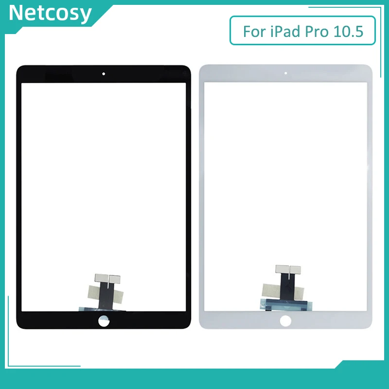 Netcosy Touch Panel Digitizer Glass Lens Replacement For IPad Pro 10.5'' 2017 A1852 A1701 A1709 Tablet Screen Repair