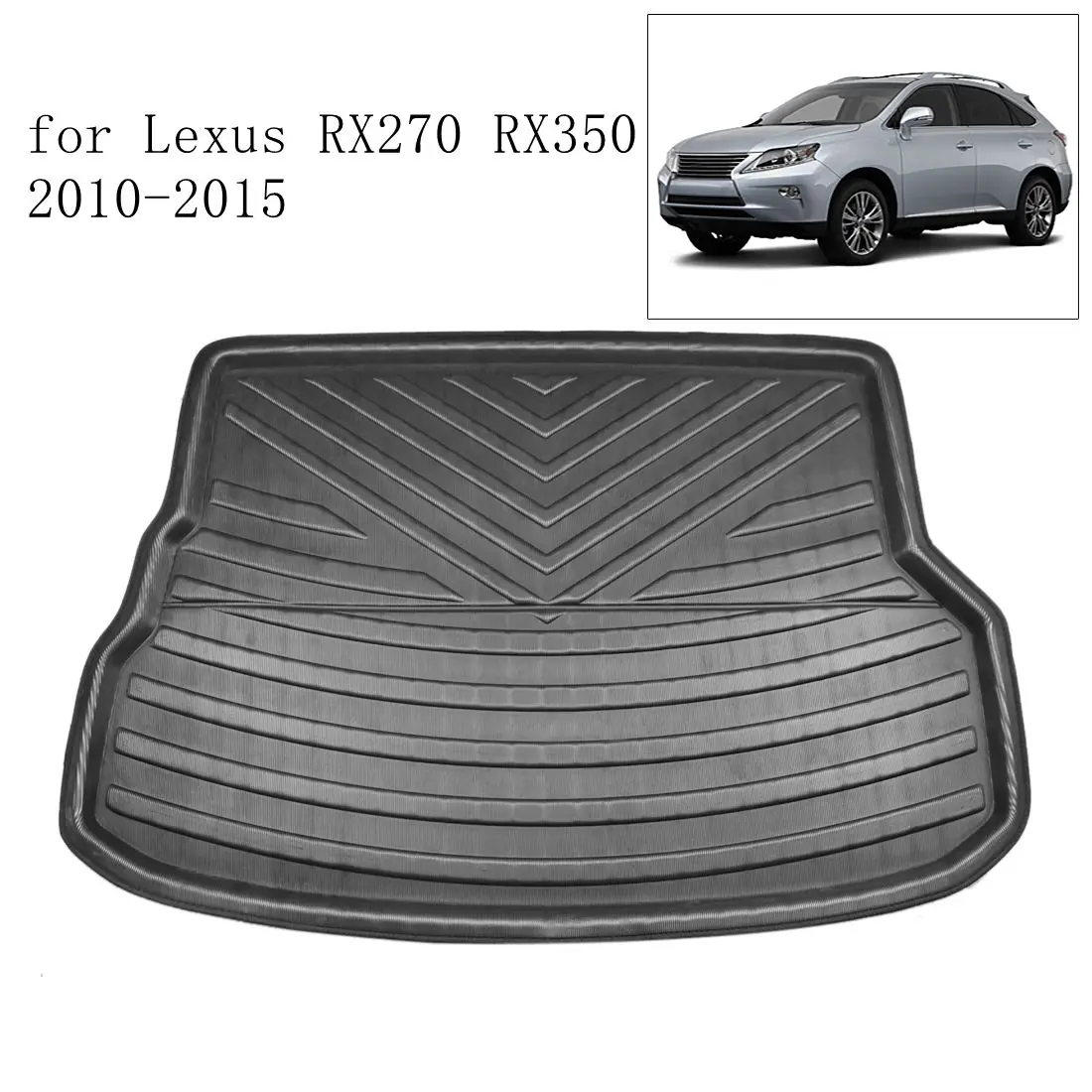 UXCELL For Lexus RX300 RX330  RX270 RX350 Car Rear Boot Liner Trunk Cargo Mat Tray Floor Carpet Mud Pad Protector