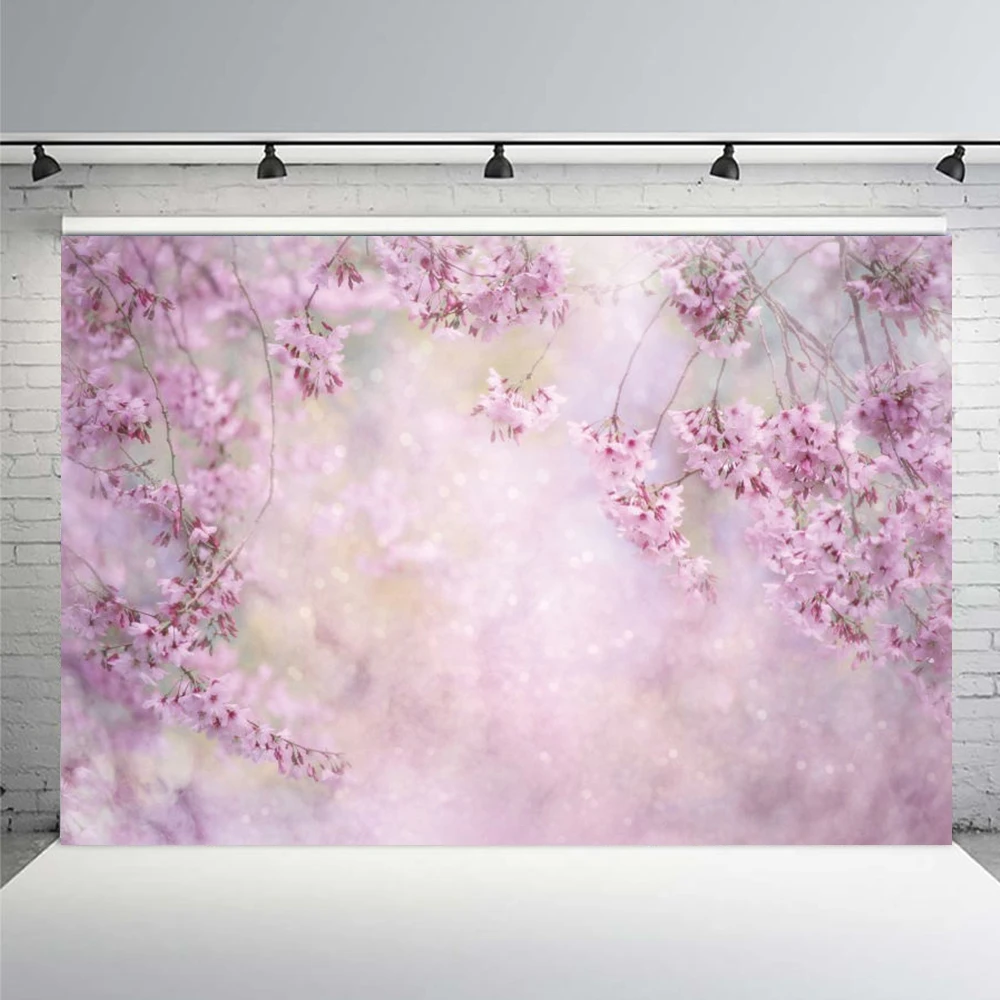 خلفية التصوير الزفاف عيد الحب الربيع الوردي زهرة الطفل عيد ميلاد الديكور الداخلي صور استوديو خلفية صور