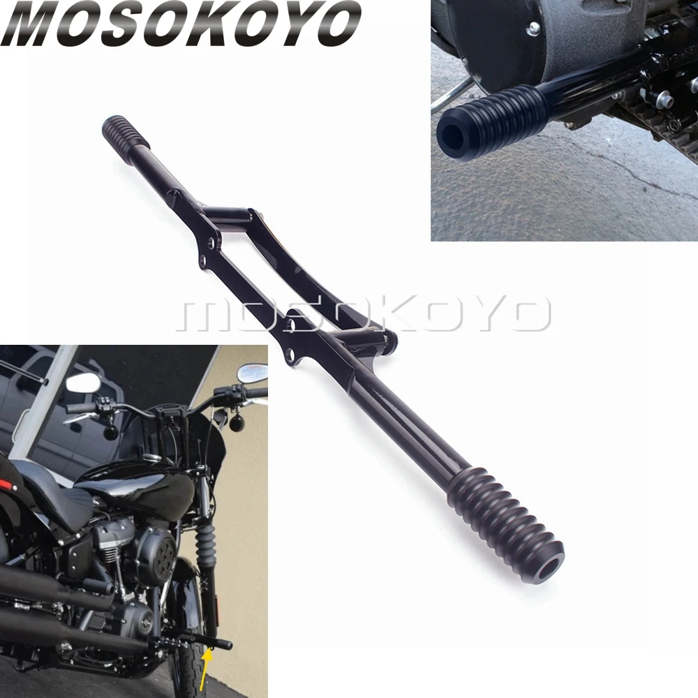 

Passenger Peg Crashbars Frame Slider For Harley Dyna Street Fat Bob Low Rider Wide Glide FXD FXDB 2006-up Highway Peg Crash Bar