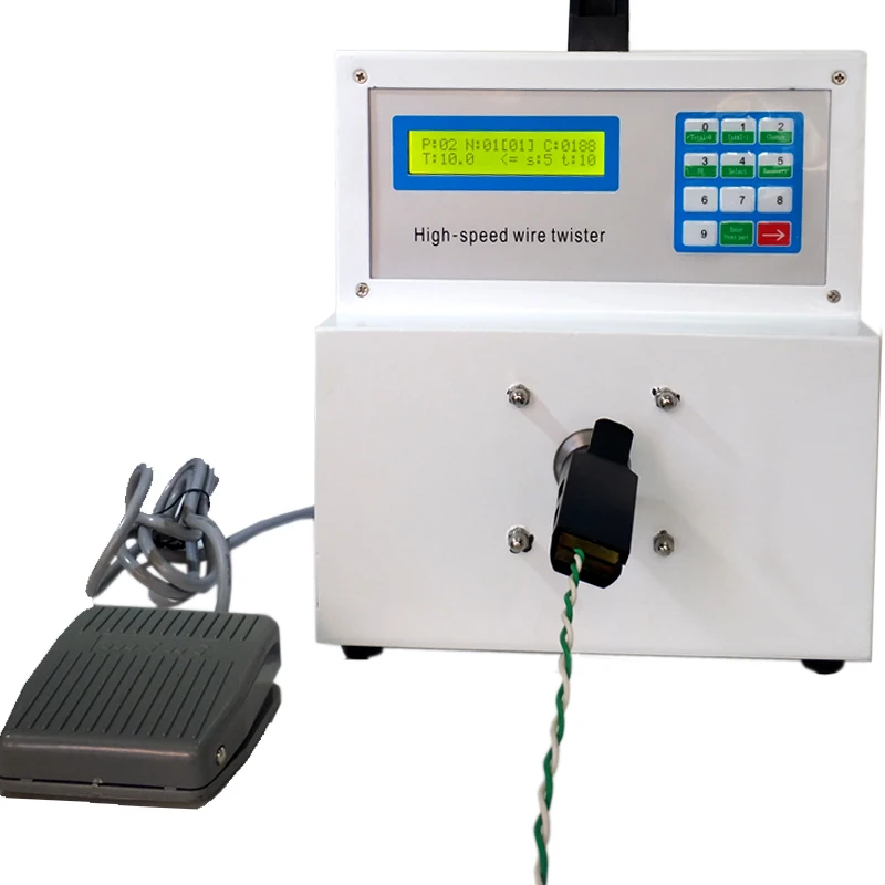 

High-Speed Automatic Wire Harness Cable Stranding & Bunching Machine