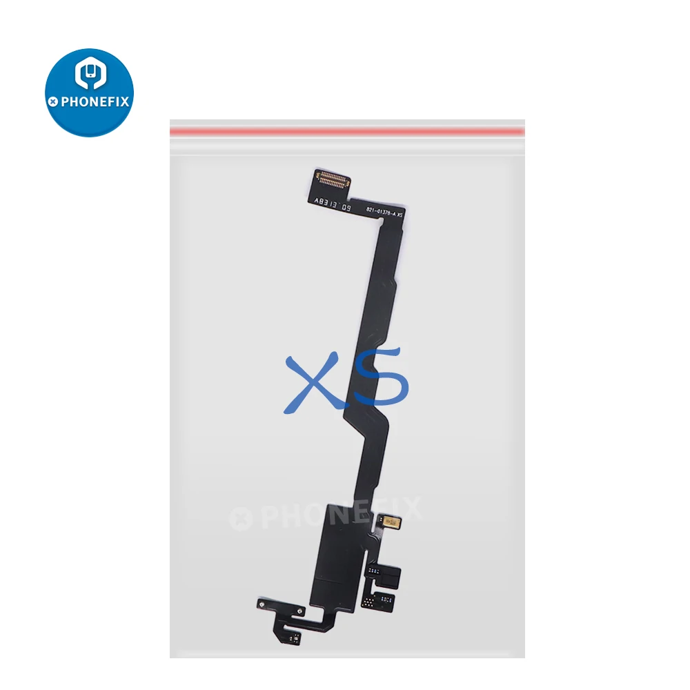 Fone De Ouvido Em Branco Cabo Flex, Sensor De Luz, Reparo De Fone De Ouvido Som Para Iphone X 13PM Receptor, Alto-falante Cabo sem Ouvido Alto-falante