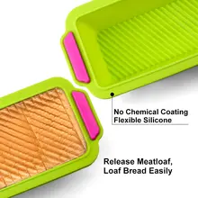 Rectangular Silicone Bread and Cake Mold #4