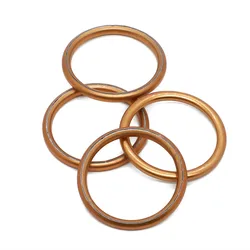 4PCS Exhaust Pipe Gasket for honda FT500 VT600 CB900C CB900F CBR929 CBR929RR CBR954 RR CB1000C CBR1000F CB1100F  VFR1200