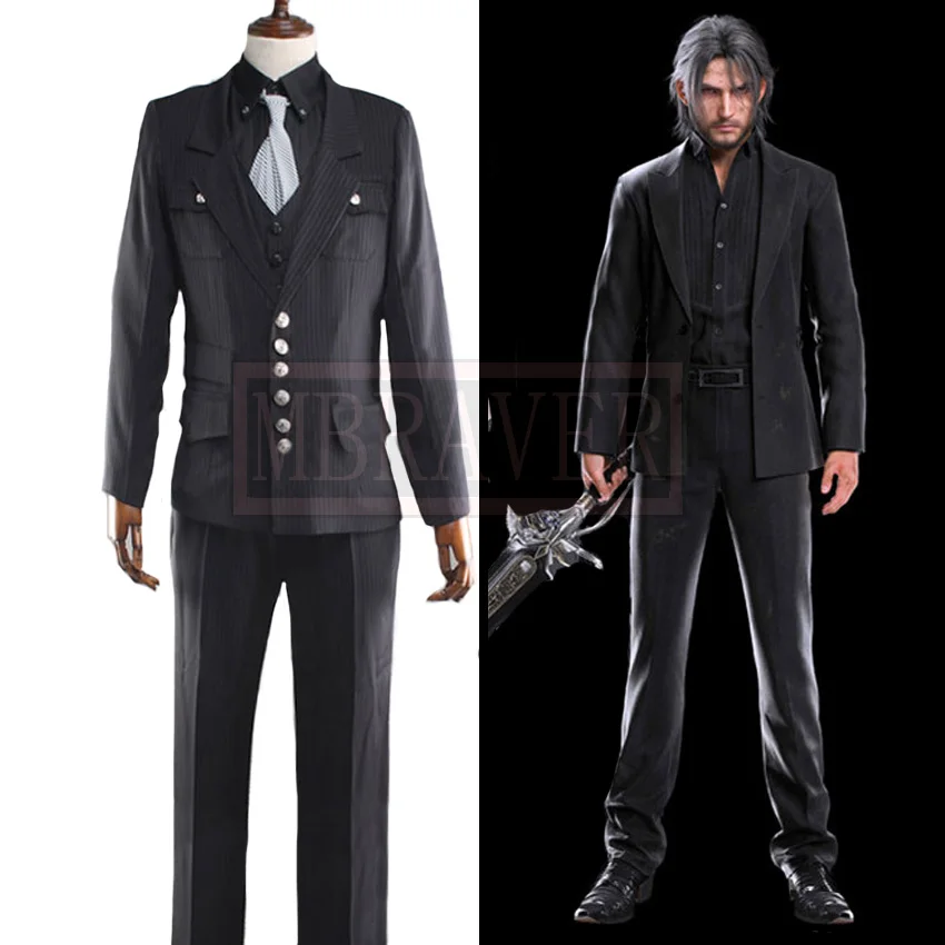 Final Fantasy XV King Noctis Lucis Caelum Noct Cosplay Costume Party Christmas Halloween Custom Made Any Size