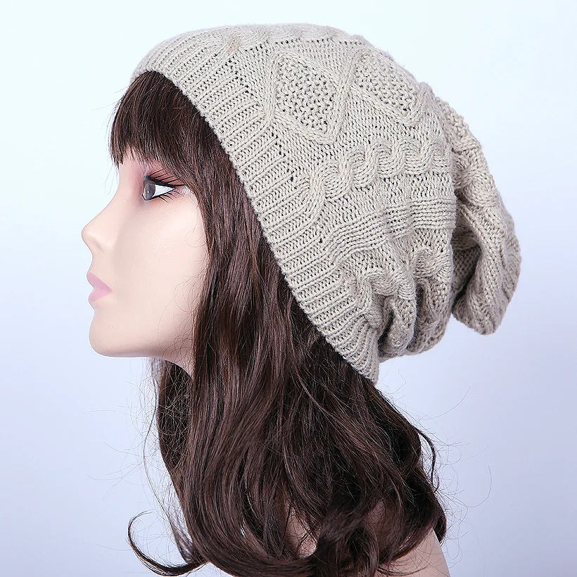 Hot Style Knit Hat with Small Twist Fashion Heaps Heaps of Turtle-head Hats and European Outdoor Hats