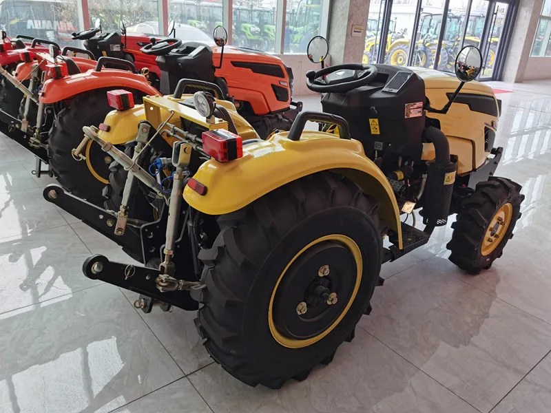 Hydraulic Garden Machine For Agriculture Micro Compact Orchard Greenhouse Tractors