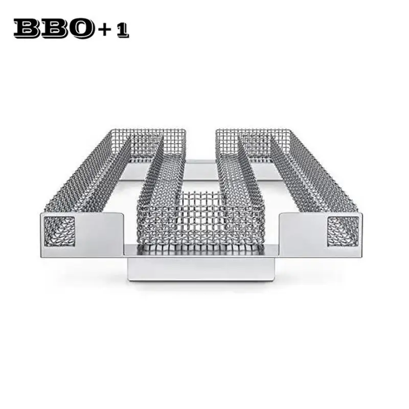 BBQ Pellet Maze Smoker Hot & Cold Smoke Generator Stainless steel BBQ Grill Tools  Apple Wood Chips Smoking Barbecue Accessories