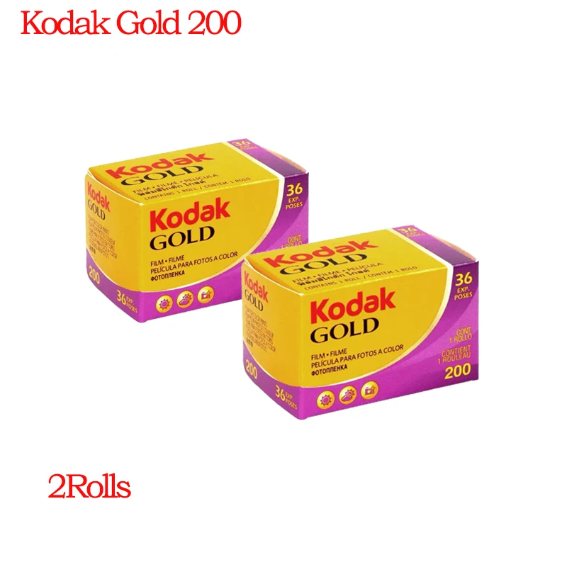 KODAK Gold 200 Color 35mm Film 36 Exposure Per Roll Fit For Kodak M35 / M38/Ultra F9 Camera