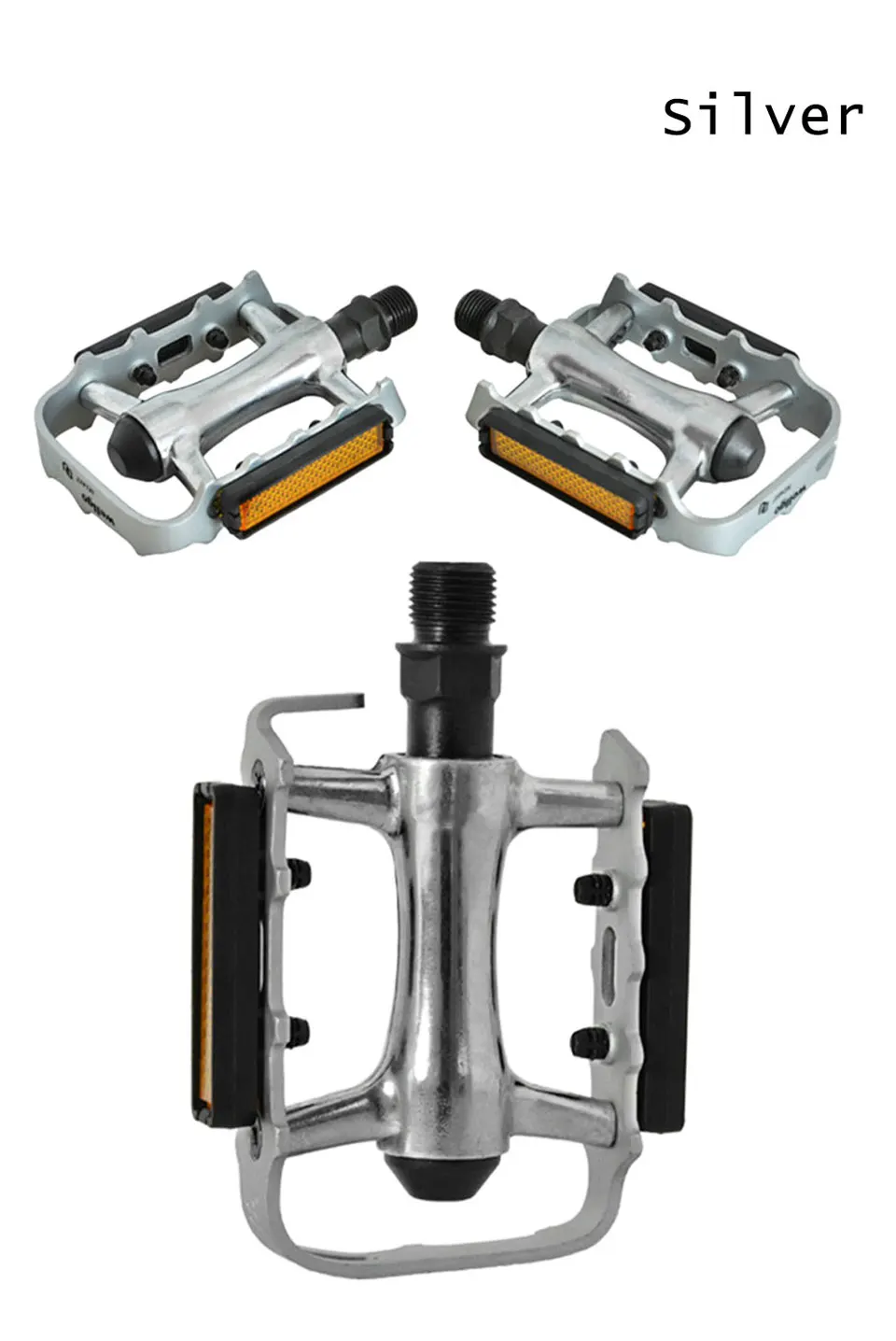 WELLGO M248 Mountainbike Pedal Rennrad Fixed Gear DU Lager Rutschfeste Ultraleichte Pedal Pedal Gewinde Fahrrad Zubehör – Detail 14