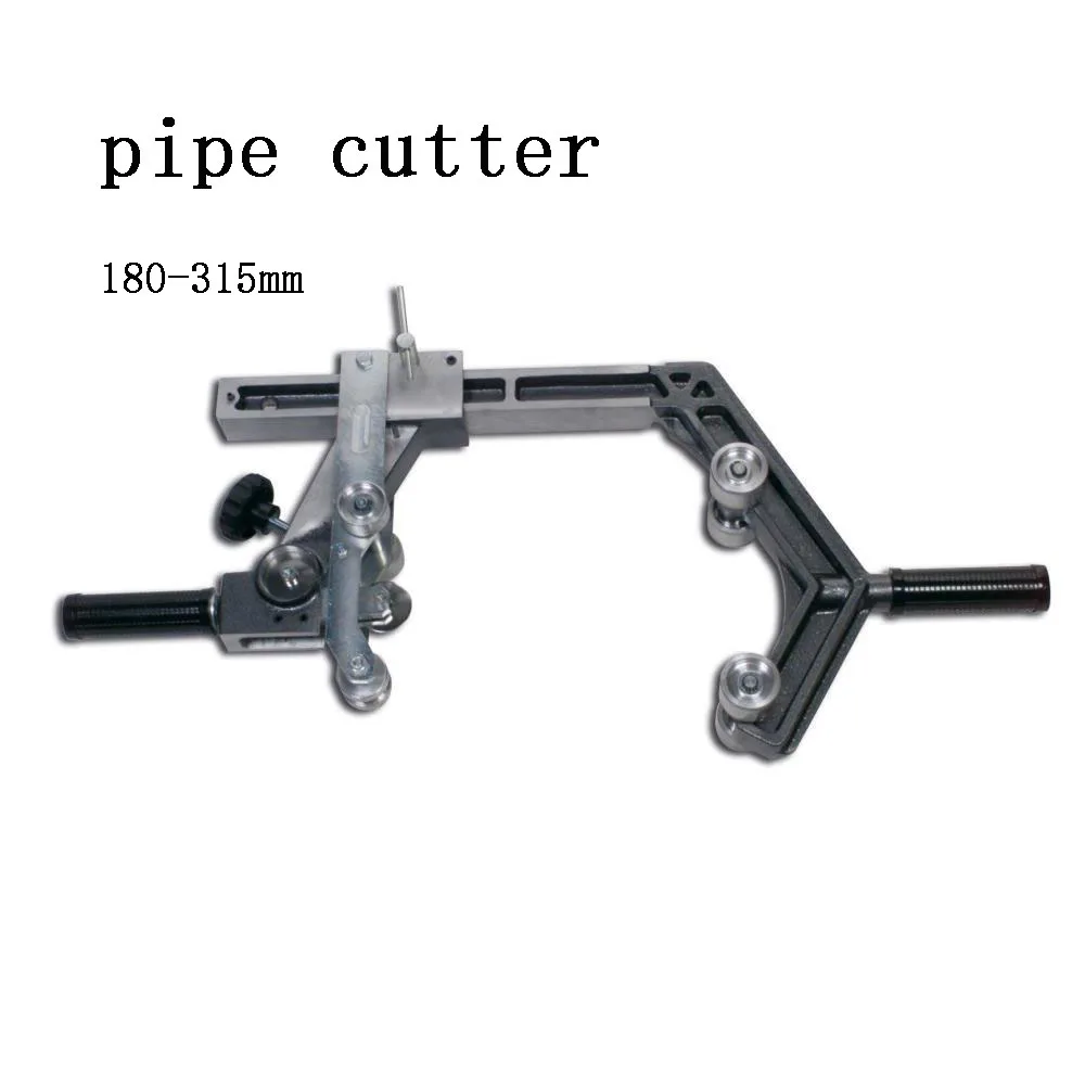 T4（180-315mm） Quick Release Heavy Aluminum Plumbing Plastic Tube Pipe Cutter  Hand Cutting Tools Built In Pipe Reamer