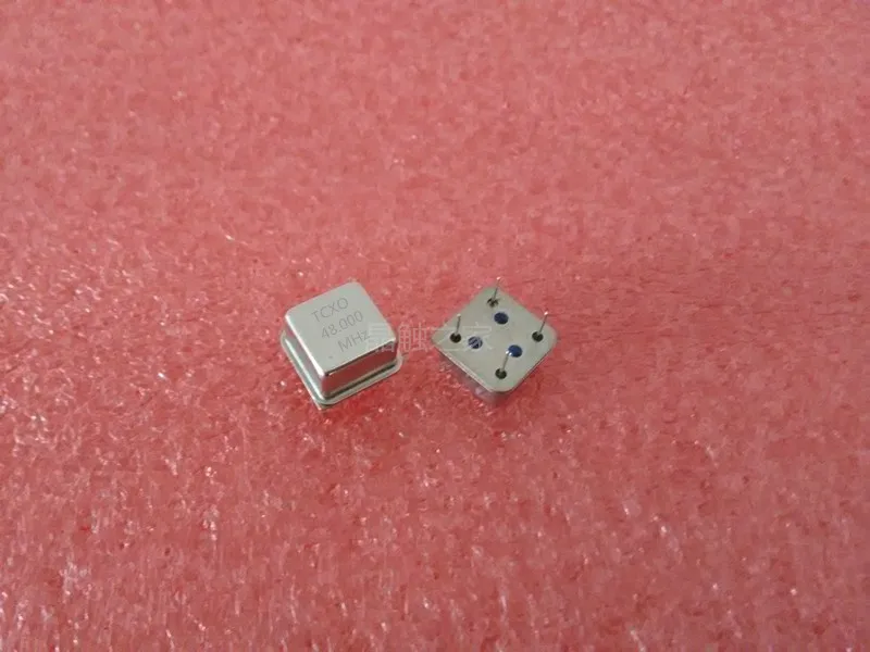 Active Four-pin Plug-in Crystal Oscillator Tcxo 48mhz Plus or Minus 0.1ppm Crystal Oscillator TCXO Square Wave 48MHZ