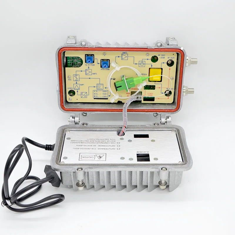 FTTH/FTTB CATV عقدة استقبال بصري 1100 ~ 1600nm التلفزيون الرقمي SC/APC استقبال بصري مع AGC أفضل الأسعار بالجملة #3