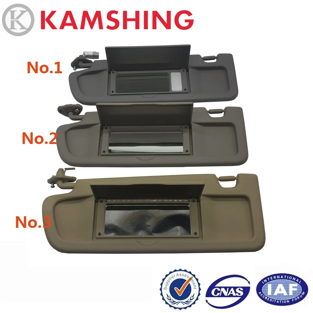 1PCS For Honda Civic FA1 FD1 FD2 2006-2011 Car Inner Sunvisor Sun Shield Front Visor Antidazzle Shield Sunshade With Glass - Image 2