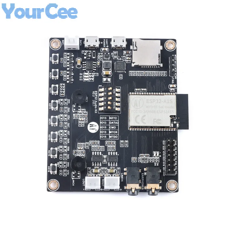 ESP32-Audio-Kit ESP32 Audio Development Board ESP32-Aduio-Kit Wireless Module Dual-core ESP32-A1S 8M Serial to WiFi