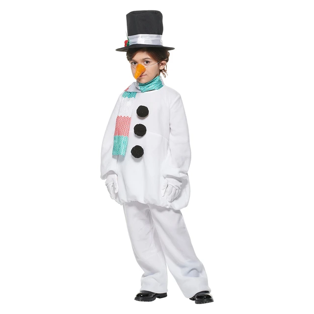 Snowman fashion baby costume