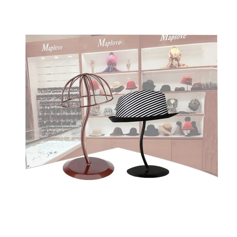 

Hat Display Stand, Peak Cap Storage Rack, Metal Bucket Holder, Straw Hat, Sunhat, Hairpiece, New Style, Hot Sale