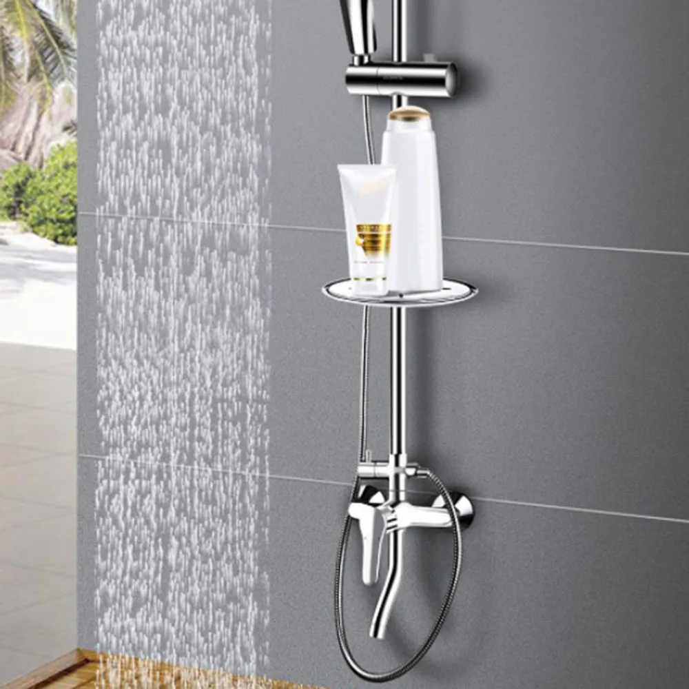 1PC Shower Splitter Diverter Shower Faucet Three-way Valve Needle Bath Nozzle Switch One-point Two-cnnector Converter