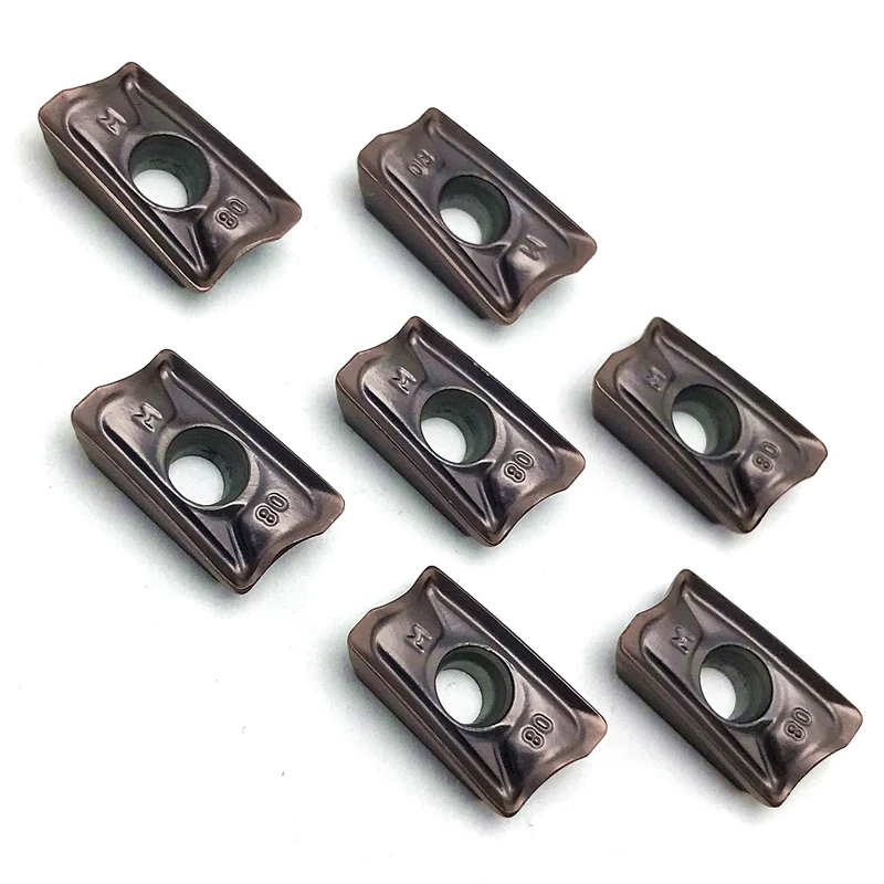 Milling Inserts AOMT123608PEER-M VP15TF Carbide Inserts Metal Lathe Tools AOMT 123608 Milling Cutting Tool CNC Turning Tool