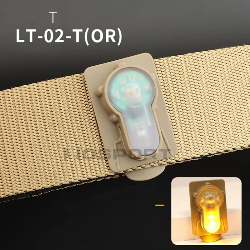 Tactical Signal Light Molle Clip-on Survival Lamp For Hunting Vest Belt Outdoor Waterproofs Helmet Safety Rescue Strobe Lights